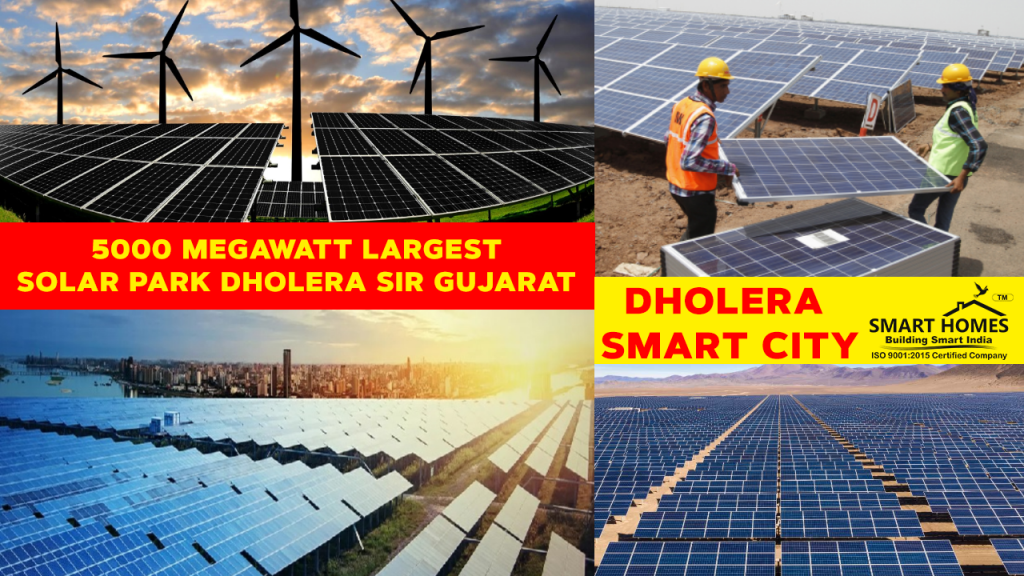 Solar Power Plant in Dholera 5GW Solar Park Project in Gujarat